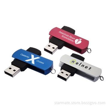 Twister USB Flash Drives with 32MB to 64GB Capacity, OEM/ODM Orders Welcomed